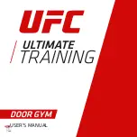 UFC DOOR GYM User Manual preview