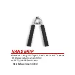 Preview for 4 page of UFC ULTIMATE TRAINING HAND GRIP User Manual