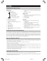 Preview for 6 page of UFESA AA4010 Operating Instructions Manual