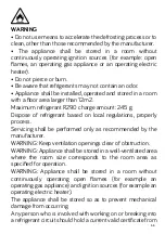 Preview for 35 page of UFESA AA7030 polar Instruction Manual