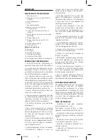 Предварительный просмотр 10 страницы UFESA AC5818 Operating Instructions Manual