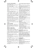 Preview for 16 page of UFESA AC6210 Operating Instructions Manual