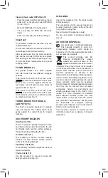 Preview for 12 page of UFESA AC6250 Operating Instructions Manual