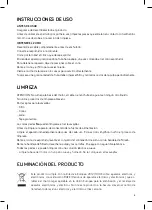 Preview for 5 page of UFESA Activa EX4936 Instruction Manual