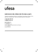 Preview for 26 page of UFESA Activa EX4942 Instruction Manual