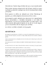Предварительный просмотр 4 страницы UFESA Activa LC5050 Instruction Manual