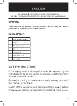 Preview for 11 page of UFESA Activa LC5050 Instruction Manual