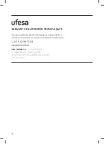 Preview for 32 page of UFESA Activa LC5050 Instruction Manual