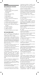 Предварительный просмотр 4 страницы UFESA AE4400 Operating Instructions Manual