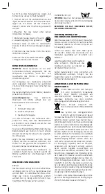 Preview for 13 page of UFESA AL5512 Operating Instructions Manual