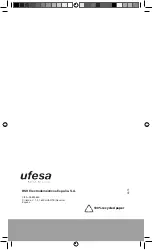 Предварительный просмотр 38 страницы UFESA AL5522 Operating Instructions Manual