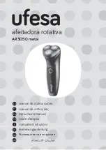 Предварительный просмотр 1 страницы UFESA AR3050 metal Instruction Manual