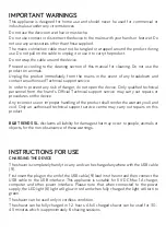 Предварительный просмотр 15 страницы UFESA AR3050 metal Instruction Manual
