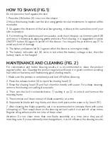 Предварительный просмотр 16 страницы UFESA AR3050 metal Instruction Manual