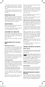 Preview for 9 page of UFESA AS3016 Operating Instructions Manual