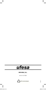 Preview for 38 page of UFESA AS3016 Operating Instructions Manual