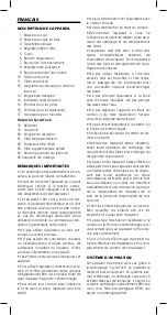 Предварительный просмотр 11 страницы UFESA AS3016N Operating Instructions Manual