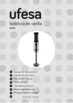 UFESA astro Instruction Manual preview