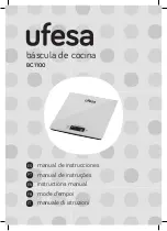 UFESA BC1100 Instruction Manual preview