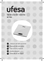 Предварительный просмотр 1 страницы UFESA BC1100 Instruction Manual