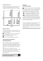 Предварительный просмотр 7 страницы UFESA BC1400 Instruction Manual