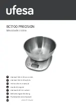 UFESA BC1700 PRECISION Instruction Manual preview