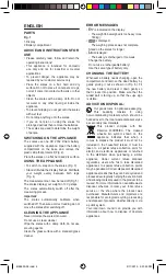 Предварительный просмотр 4 страницы UFESA BE0900 Operating Instructions Manual