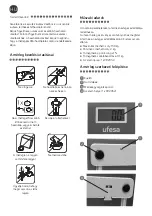 Предварительный просмотр 10 страницы UFESA BE0906 Instruction Manual
