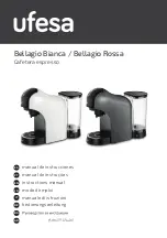 Preview for 1 page of UFESA Bellagio Bianca Instruction Manual