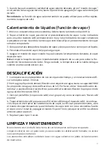 Preview for 9 page of UFESA Bergamo Instruction Manual