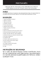 Предварительный просмотр 11 страницы UFESA Bergamo Instruction Manual