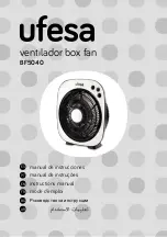 UFESA BF5040 Instruction Manual preview