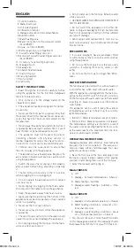 Предварительный просмотр 6 страницы UFESA BH5614 Operating Instructions Manual