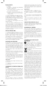 Предварительный просмотр 11 страницы UFESA BH5614 Operating Instructions Manual