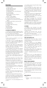 Предварительный просмотр 12 страницы UFESA BH5614 Operating Instructions Manual