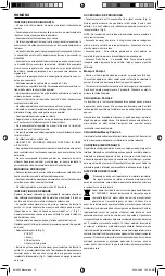 Предварительный просмотр 13 страницы UFESA BH5624 Operating Instructions Manual