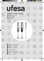 Preview for 1 page of UFESA BP3443 Manual