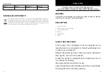 Предварительный просмотр 7 страницы UFESA BP3500 Instruction Manual