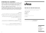 Preview for 23 page of UFESA BP3500 Instruction Manual