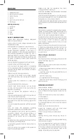 Предварительный просмотр 6 страницы UFESA BP4540 Operating Instructions Manual