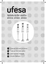 UFESA BP4550 Instruction Manual предпросмотр