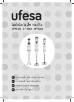 Предварительный просмотр 1 страницы UFESA BP4550 Instruction Manual