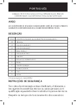 Предварительный просмотр 8 страницы UFESA BP4550 Instruction Manual