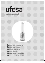 UFESA BS1500 Instruction Manual предпросмотр