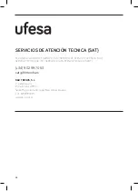 Preview for 24 page of UFESA BS1500 Instruction Manual