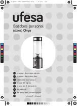 Предварительный просмотр 1 страницы UFESA BS2400 Onyx Instruction Manual