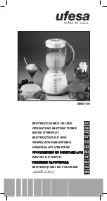 UFESA BS4700 Operating Instructions Manual предпросмотр