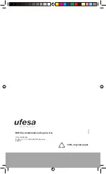 Предварительный просмотр 37 страницы UFESA BS4704 Operating Instructions Manual