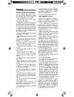 Preview for 4 page of UFESA BS4795 Operating Instructions Manual