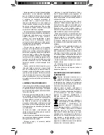 Предварительный просмотр 5 страницы UFESA BS4795 Operating Instructions Manual